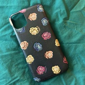 iPhone 11 Pro Max Coach Leatherette Case